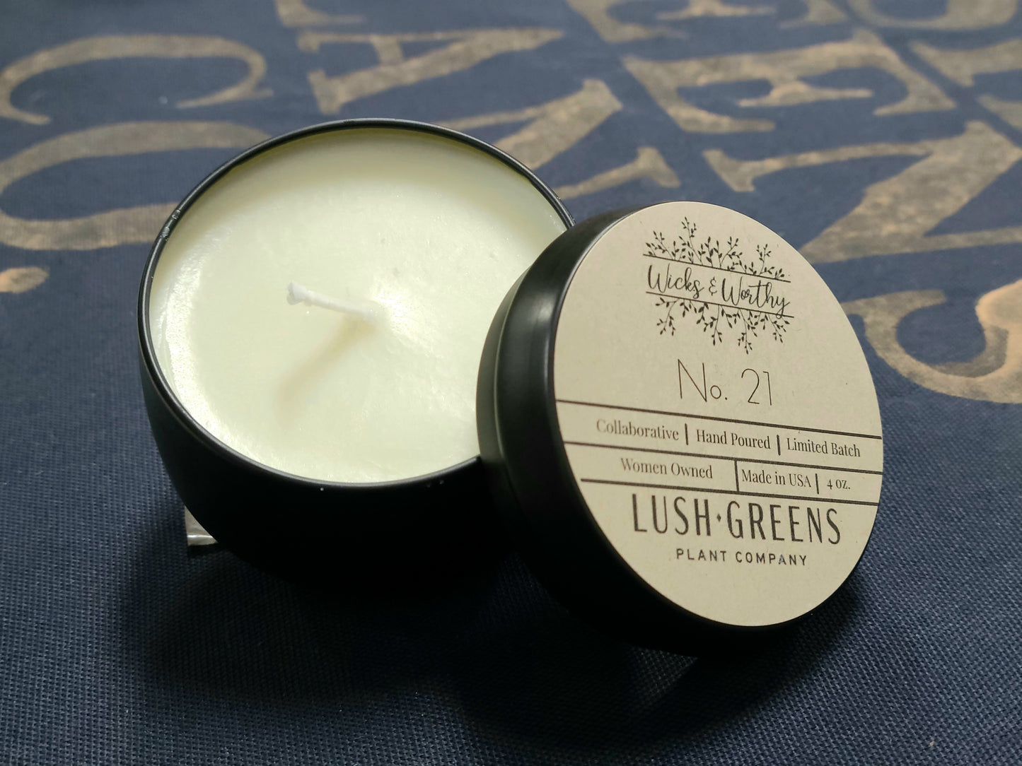 Indiana: No. 21 Candle, 4oz